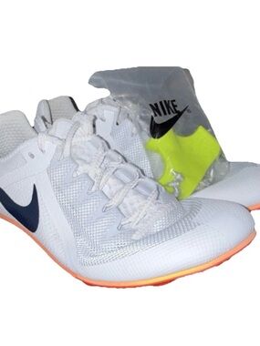 Nike Zoom Rival Multi Track & Field Racing Spikes White Crimson sz 7 no box